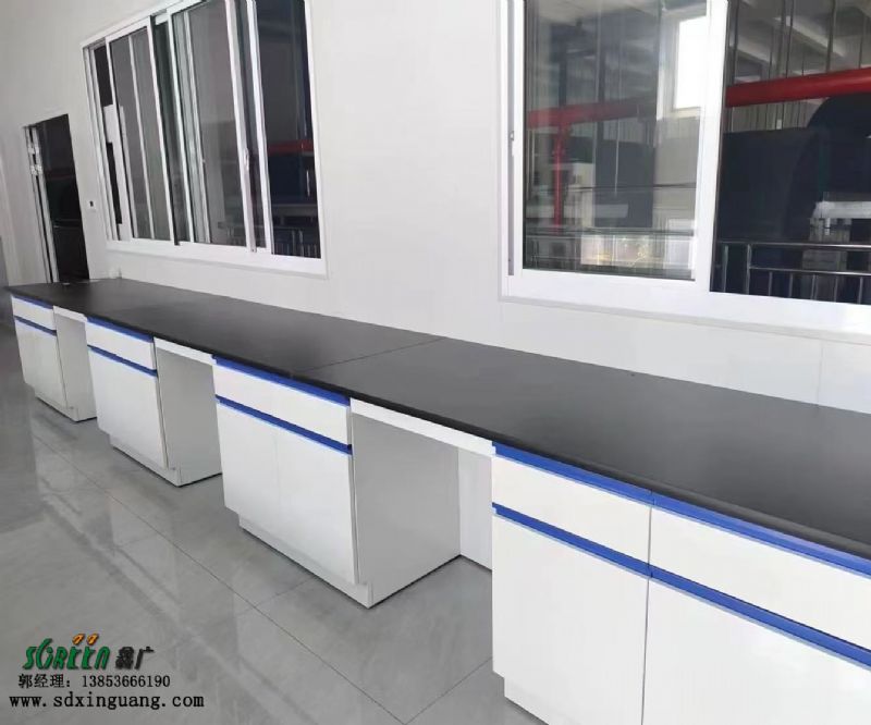 濰坊實驗室設計全鋼實驗臺化驗室邊臺安裝